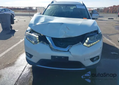 2015 Nissan Rogue Sl из США, поврежденный, VIN 5N1AT2MV2FC809984